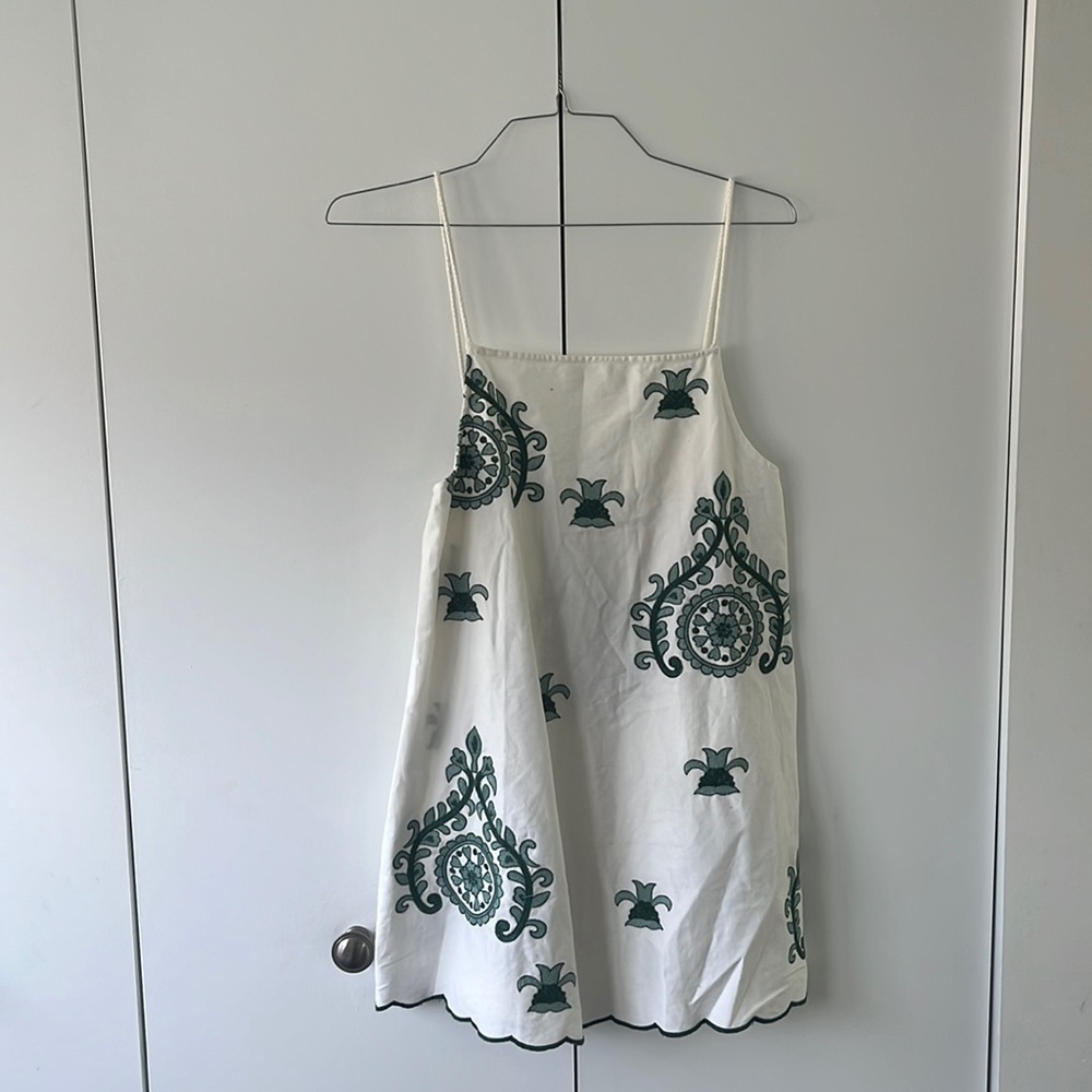 Zara Embroidered Dress